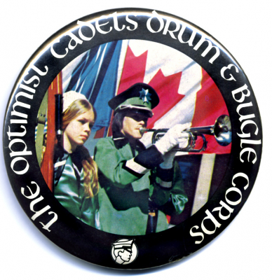 Optimist Cadets Button
Submitted by Al Hester
Keywords: button