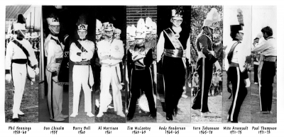 Draft 1: Drum majors of the Toronto Optimists
Submitted by Phil Hennings
