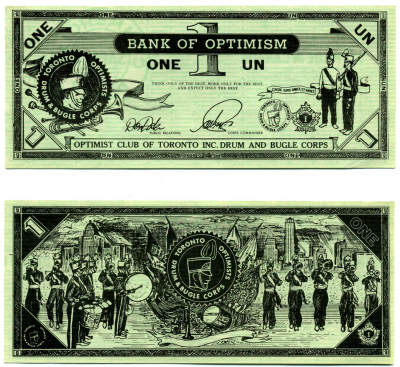 Optimists Dollars
Dollars created by Don Daber
