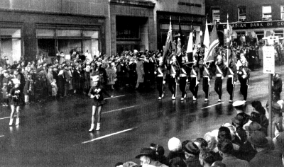 Parade on Yonge Street (1960?)
Photo submitted by Phil Hennings
Keywords: 1960