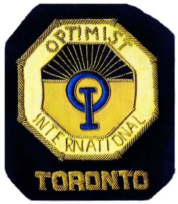 Toronto Optimists Club crest
Submitted by Terry McKolskey

