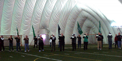 Rehearsing in the Dome at St Mike's (Feb. 2008)
Photo by Ron Smith
Keywords: 2008