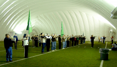 Rehearsing in the Dome (Feb. 2008)
Photo by Ron Smith
Keywords: 2008