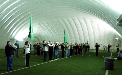 Rehearsing in the Dome (Feb. 2008)
Photo by Ron Smith
Keywords: 2008