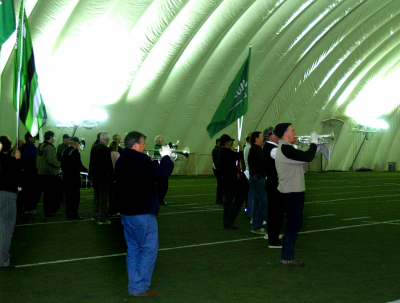 Rehearsing in the Dome (Feb. 2008)
Photo by Ron Smith
Keywords: 2008