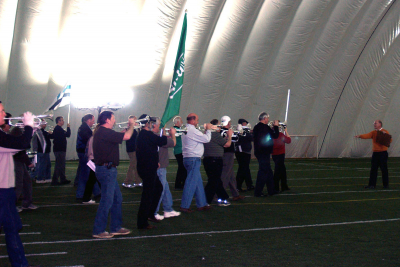 Rehearsing in the Dome (Feb. 2008)
Photo by Ron Smith
Keywords: 2008