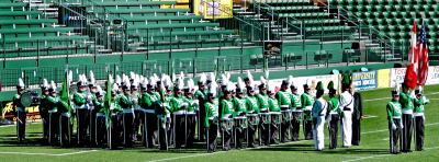 Optimists Alumni preparing to enter the field (DCA, Rochester, 2007)
Photo by Jan Smith
Keywords: 2007