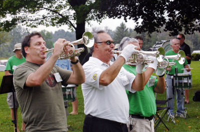 L-R: Rod Patterson (Back), Gerry Bencze, Joe Gianna, Warren Berger and Gord O'Halloran (2008 Reunion)
Photo by Peter McCusker
Keywords: 2008