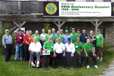 Members of the 1962 Toronto Optimists (Reunion 2008)
Photo by Peter McCusker
Keywords: 2008 2008 1962