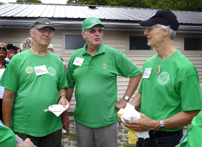 Richard Boehnke, Phil Hennings, Hans Boehnke (Reunion, 2008)
Photo by Peter McCusker
Keywords: 2008