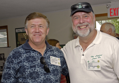 Chris White and Brian Hogan (Reunion, 2008)
Photo by Peter McCusker
Keywords: 2008