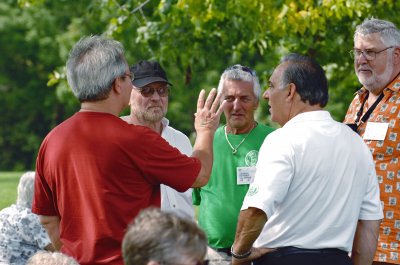 Ron Chong, Barry Bell, Warren Berger, Joe Gianna & Bob Owen (Reunion 2008)
Photo by Peter McCusker
Keywords: 2008