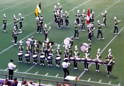 Toronto Optimists at the Big 10 Prelims (Hamilton, 1972)
Photo submitted by Ric Brown
Keywords: 1972