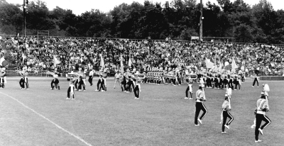 Toronto Optimists play "Superstar", the exit number  (1972)
Photo submitted by Ric Brown
Keywords: 1972