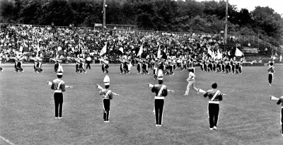 Toronto Optimists play "Superstar", the exit number  (1972)
That's Mike Tierney without a shako

Submitted by Ric Brown
Keywords: 1972