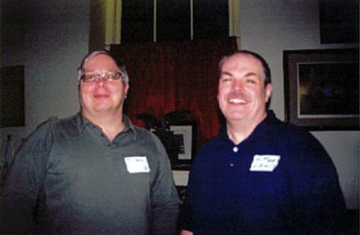 David Agnew and Mark Lewis, (Seneca Optimists Reunion, 2006)
Photo submitted by Pat Buttigieg (Tunney)
Keywords: 2006