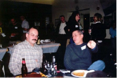  Mark Decloux & Bill Thomas (Seneca Optimists Reunion, 2006)
Photo Submitted by Pat Buttigieg (Tunney)
Keywords: 2006