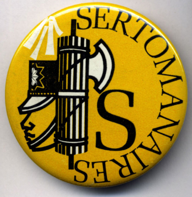 Sarnia Sertomanaires Button
Submitted by John Shearer
Keywords: button