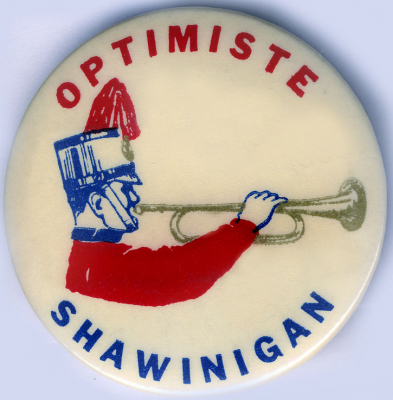 Button for les Optimistes de Shawinigan
Submitted by John Shearer
Keywords: button