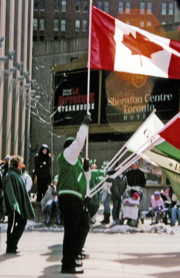 Optimists Alumni (St Pat's parade, 2007)
Photo submitted by Bogo Avsec
Keywords: 2007