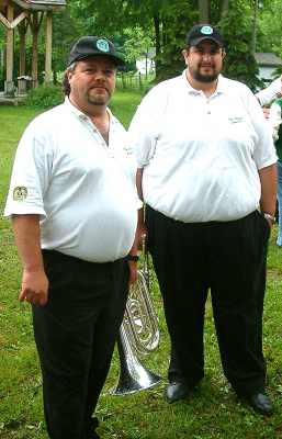 Terry Sologuk & Steve Lambert  (two of our 3 Sudbury guys) (2006)
Photo by Frans Rood
Keywords: 2006