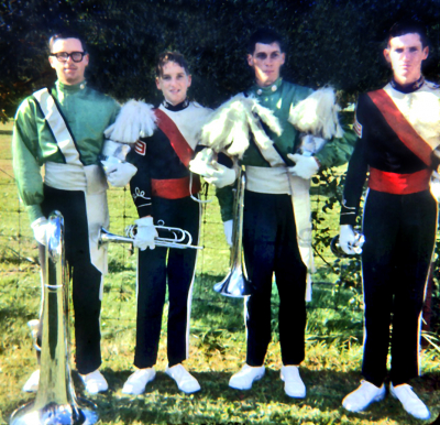 The Byrne Brothers, about 1966 (L-R: Dave, Peter, Brian and John)
John and Peter were in Chessmen at the time the photo was taken but, eventually, joined their brothers.

Photo submitted by John Byrne
Keywords: 1966