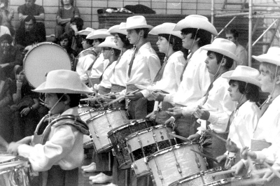 Optimist Lancers drumline
Photo by Don Daber
