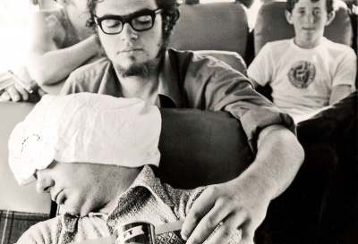 On the bus (197?)
Photo by Don Daber
