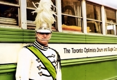 Vern Johannson in front of the corps bus (1970)
Submitted by George Tamaki
Keywords: 1970