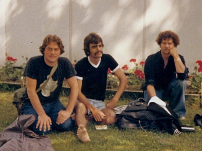 Brian Adam, left, Glenn Schofield,centre, Don MacDonald, right
Photo from Kim Thomas (Rossamel)
