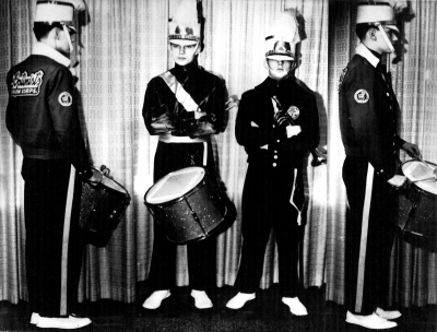 Colin Hedworth, Colin Hedworth, Dave Hanks and another Colin Hedworth (Don was cloning around when he did this one)
Photo by Don Daber
