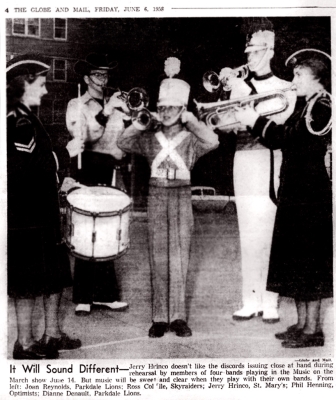 Article from the Globe and Mail (1958)
Submitted by Phil Hennings, Unknown Photographer
Keywords: 1958