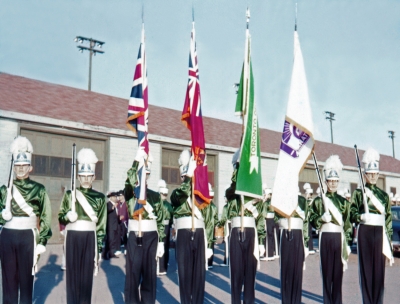 Toronto Optimists honour guard (East York, 1958)
unknown photographer
Keywords: 1958