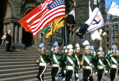 Civic reception for the Toronto Optimists (Toronto City Hall, with Mayor Phillips on the steps, 1960)
Photo by Don Daber
Keywords: 1960