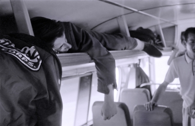 This is one way that Optimists slept on the bus (1960)
Photo by Don Daber
Keywords: 1960