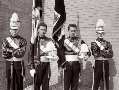 Toronto Optimists members: Andy Henderson, Vern Reid, Jim Nisbett and Al Miller (1961)
Photo by Don Daber
Keywords: 1961