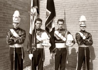 Toronto Optimists members: Andy Henderson, Vern Reid, Jim Nisbett, Al Miller (1961)
Photo by Don Daber
Keywords: 1961