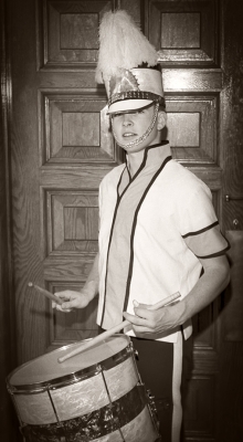 Mark Wicken in summer parade top (1964)
Photo by Don Daber
Keywords: 1964