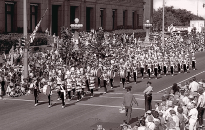 Toronto Optimists (Great Circus Parade, Milwaukee, WI, 1964)
Photo by Don Daber
Keywords: 1964