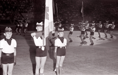 Perhaps Les Cadets de Shawinigan-Sud (Montreal, 1964)
Photo by Don Daber
Keywords: 1964