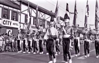 Toronto Optimists in a parade (Waterloo, 1965)
Photo by Don Daber
Keywords: 1965