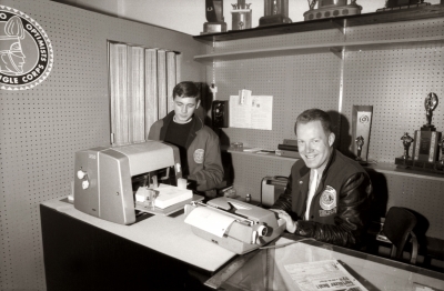 Rick Cooper and Don Daber (Optimists Clubhouse on Keele, 1966)
From Don Daber's collection
Keywords: 1966