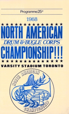 Program cover for the 1968 North American Championships
Artwork by Don Daber
Keywords: 1968