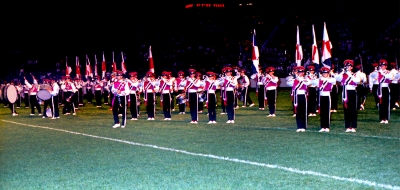 LaSalle Cadets - finale (Nationals, Varsity Stadium, Toronto, 1970)
Photo by Eric McConachie
Keywords: 1970