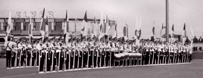 LaSalle Cadets On The Line (Shriners' Contest, CNE, Toronto, 1970)
Photo by Eric McConachie
Keywords: 1970