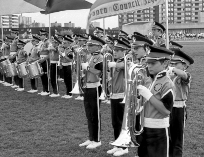 Optimist Cadets (Porter Stadium [Borough of York Stadium], 1970)
Photo by Don Daber
Keywords: 1970