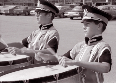 A couple of drummers from the Optimist Cadets (1970)
Photo by Don Daber
Keywords: 1970