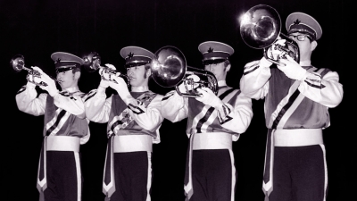 LaSalle Cadets brass quartet (Individuals, 1971)
Photo by Eric McConachie
Keywords: 1971