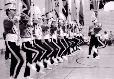 Toronto Optimists guard in competition (St Mikes, 1971)
Photo by Don Daber
Keywords: 1971