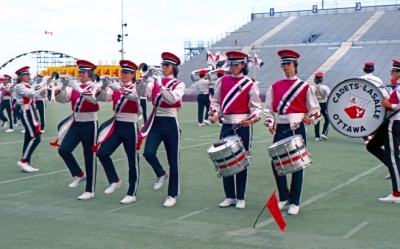 LaSalle Cadets (prelims to Nationals, CNE, 1972)
Photo by Eric McConachie
Keywords: 1972